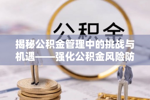奉新揭秘公积金管理中的挑战与机遇——强化公积金风险防控的多维策略