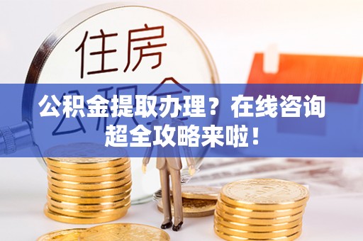 奉新公积金提取办理？在线咨询超全攻略来啦！