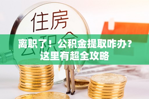奉新离职了！公积金提取咋办？这里有超全攻略