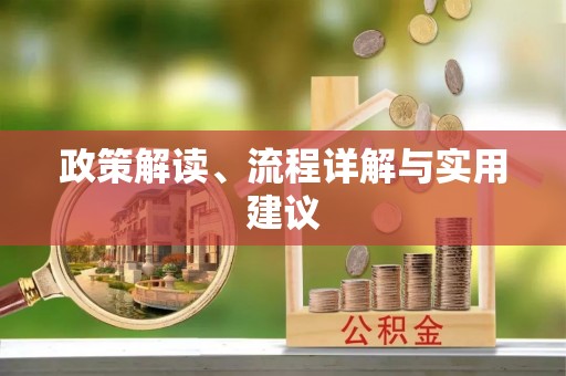 奉新政策解读、流程详解与实用建议