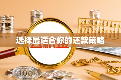 奉新选择最适合你的还款策略
