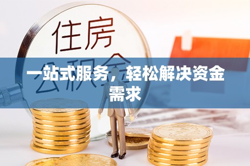 奉新一站式服务，轻松解决资金需求